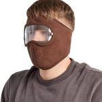 Windproof Winter Full Face Mask with Anti-Dust & Fog Goggles