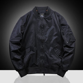 Aviator Jacket Embroidered Baseball Jacket For Men