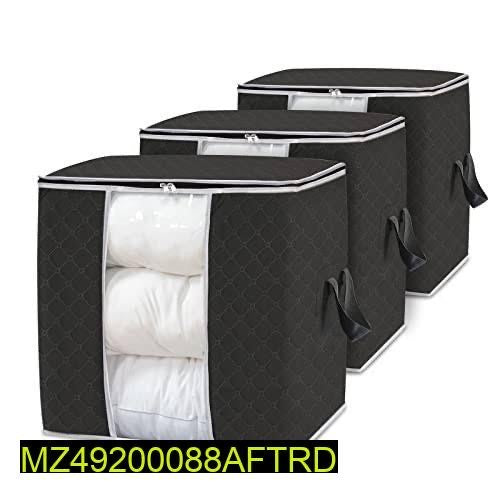 Foldable Storage Bag Organizer (Pack of 4 Bags)